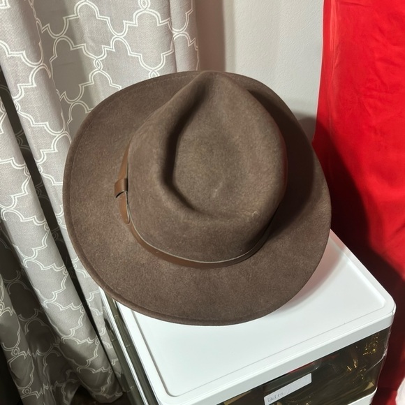 Pendleton men’s 100% pure virgin wool XL hat WITH LEATHER TRIM - Picture 8 of 8